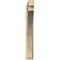Ekena Millwork Thorton Block Rough Sawn Outlooker, Douglas Fir, 6"W x 32"D x 44"H OUT06X32X44THR05RDF - alternate 3